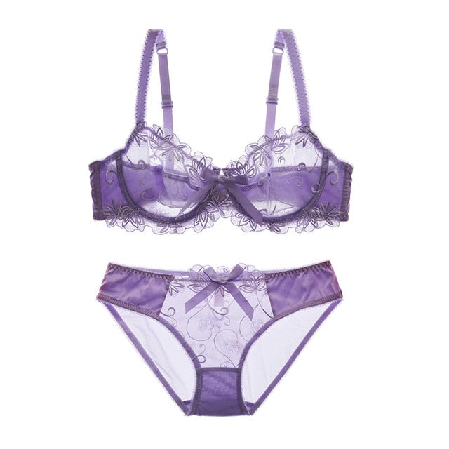 Fashion embroidery bras underwear women set plus size lingerie sexy C dkgea.shop Fashion embroidery bras underwear women set plus size lingerie sexy C dkgea.shop