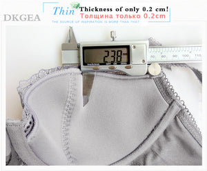 Fashion Young Girl Bra Set Plus Size D E Cup Thin Cotton Underwear Set –  dkgea.shop